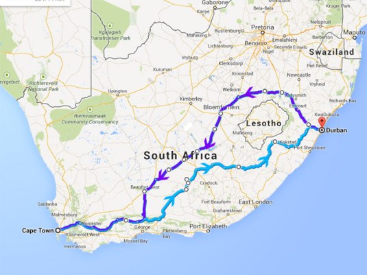 route_to_durban